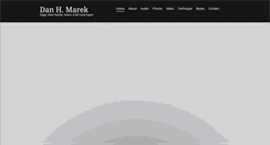 Desktop Screenshot of danmarekbelcanto.com